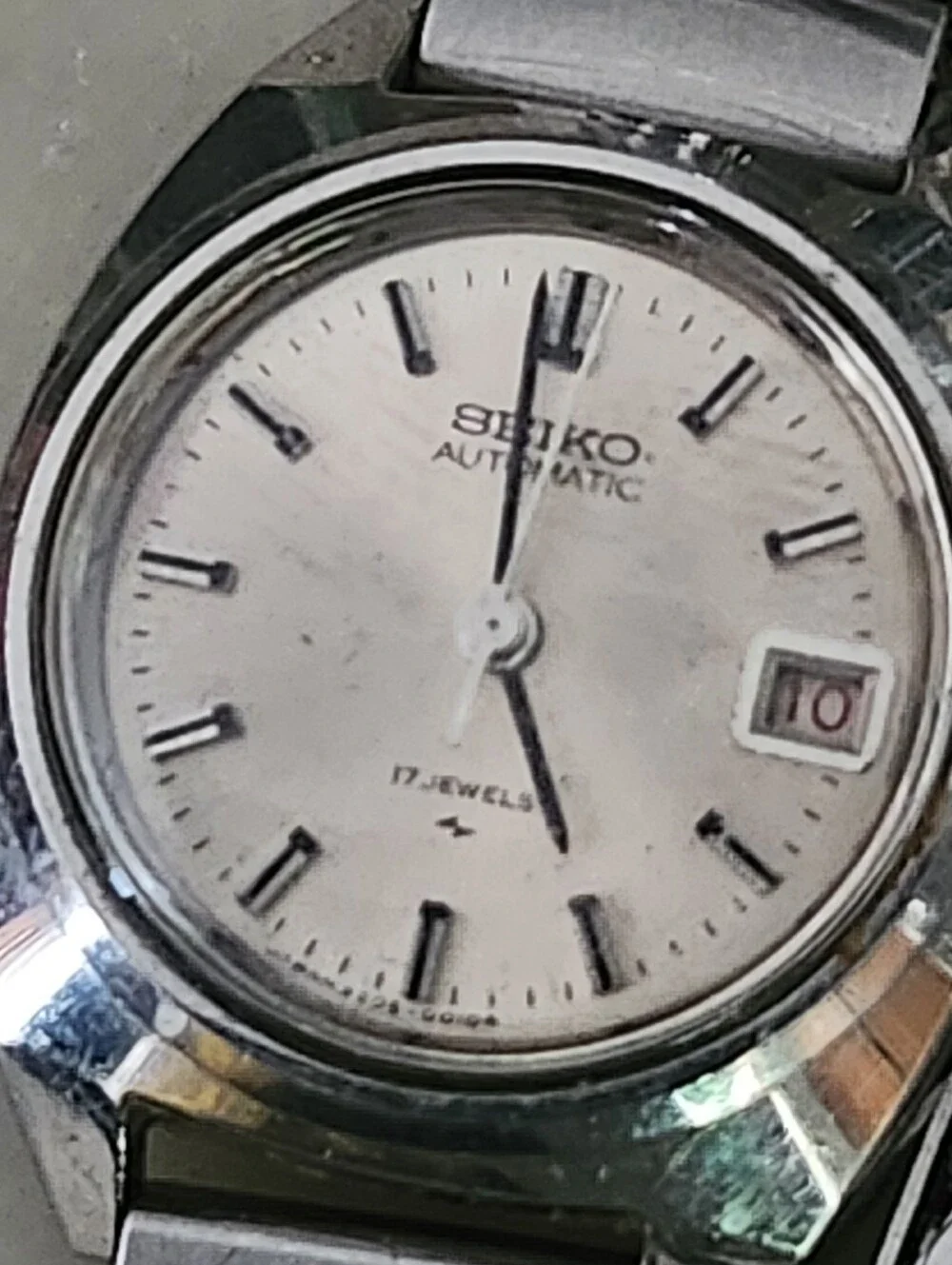 Vtg Seiko Automatic Jewels 17 Wristwatch